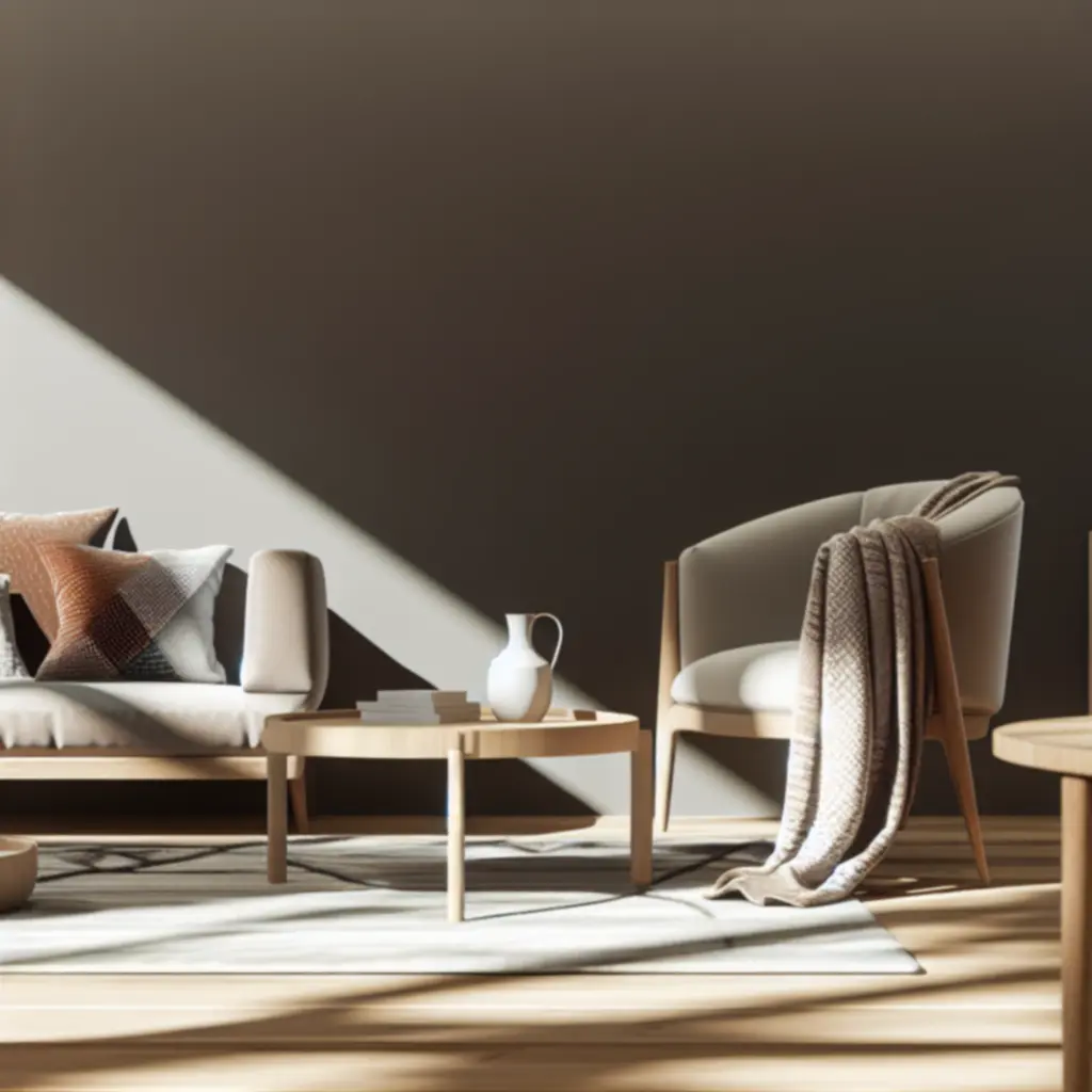 Stylowa kolekcja mebli do salonu