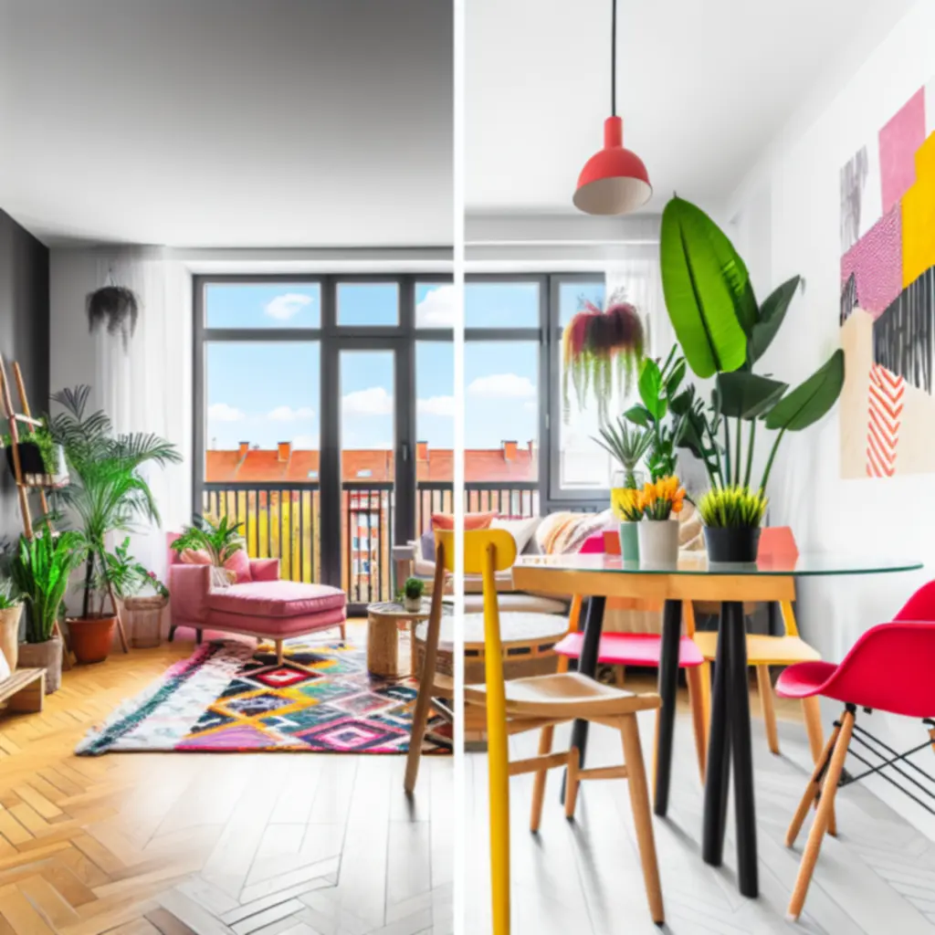 Nowocześnie urządzone mieszkanie z meblami Doma Furni